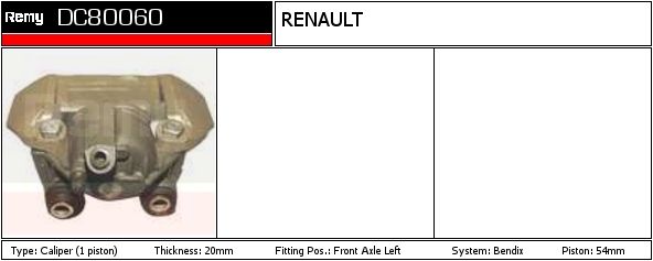 DELCO REMY Jarrusatula DC80071